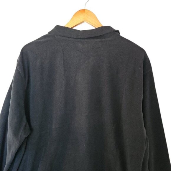 RAINS Addis Fleece Half Zip Pullover Shirt Black Men’s Plus Size XXL NWT - Picture 9 of 11